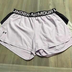 Under Armour Women's Light Purple Athletic Shorts
